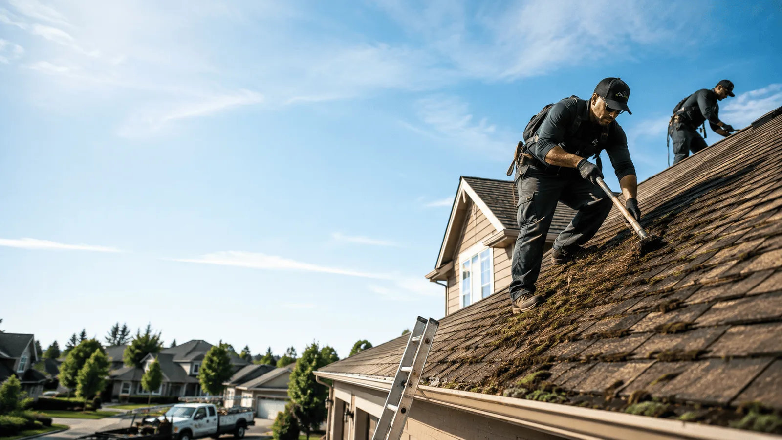 Roof Moss Removal in Chesterfield, VA near me